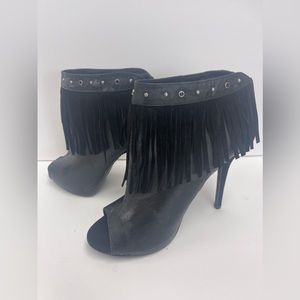 Hot Tomato sexy black heels size 12 Medium